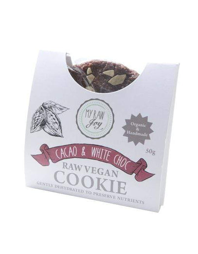 MyRawJoy Nutritious Cookies Raw Cookie - Cacao & White Chocolate