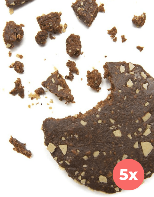 MyRawJoy Nutritious Cookies 5 Cookie Bundle Deal | €2.73 per Cookie Raw Cookie - Cacao & White Chocolate