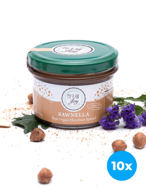 MyRawJoy Raw spreads & nutbutters 10 Jar Bundle Deal | €8.83 per Jar Rawnella Spread