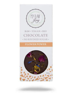 MyRawJoy Raw Chocolates Raw Flower Power Chocolate - Small